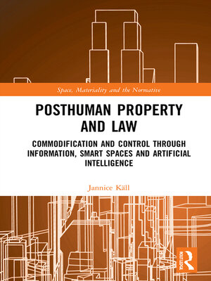 cover image of Posthuman Property and Law